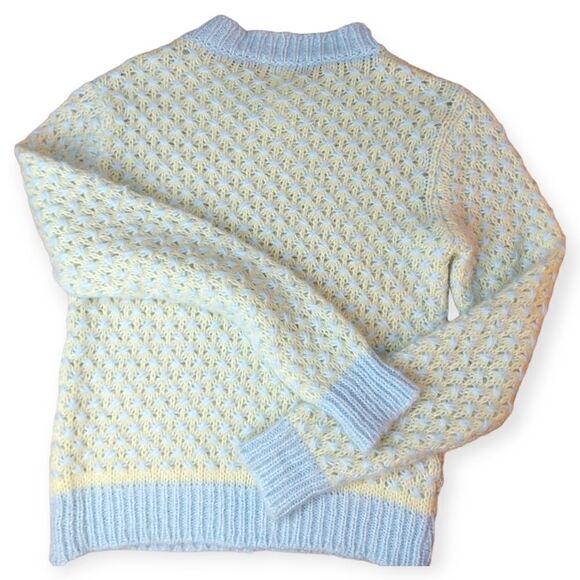 Cocogio Pastel Alpaca Blend Knit Sweater Small - Picture 5 of 10